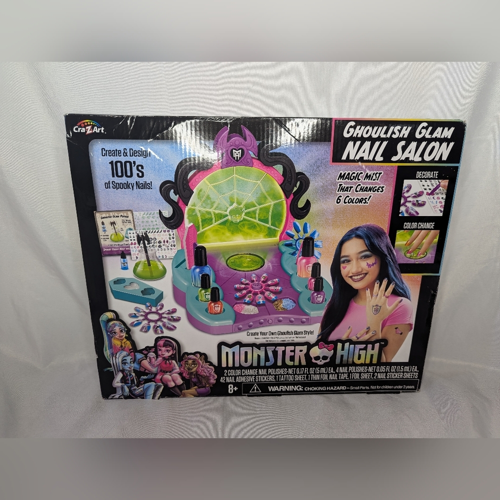 Monster High Ghoulish Glam Nail Salon